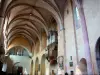 Abadía de Moissac - Abadía de Saint-Pierre de Moissac: Dentro de la iglesia de Saint-Pierre: La nave y el órgano