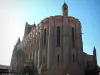 Albi - Fortaleza de la Catedral de Santa Cecilia (edificio de ladrillo gótico meridional)