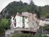 Amélie-les-Bains-Palalda - Facades of houses in the climatic health resort
