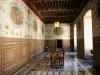 Ancy-le-Franc castle - Inside the Renaissance palace: Medea gallery