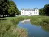 Ancy-le-Franc castle - Renaissance castle seen from the park