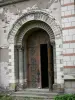 Angers - Door of the former bishop's palace (former Episcopal palace)