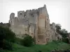 Angles-sur-l'Anglin - Ruins of the fortified castle (medieval fortress)