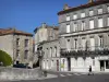 Angoulême - Casas de la ciudad alta