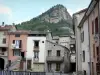 Anotar - Annot arenito (falésias) com vista para as casas da cidade velha