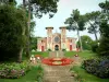 Arcachon - Notre - Dame -des- pass e giardino fiorito, nel quartiere di Moulleau