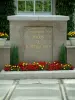 Armistice clearing - In the Compiègne forest (near the village of Rethondes), commemorative monument