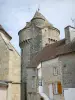 Arnay-le-Duc - Tour de la Motte-Forte, vestige médiéval