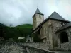 Aspe valley - Saint-Michel church in Borce