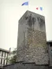 Aurillac - Torre cuadrada del castillo de San Esteban