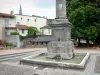 Aurillac - Fuente y lavadero en las orillas del Jordanne