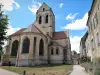 Auvers-sur-Oise - Ábside de la iglesia de Notre-Dame-de-l'Assomption