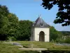 Auvers-sur-Oise - Jardín francés del Château d'Auvers