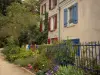 Auvers-sur-Oise - Fachadas de casas en el pueblo