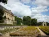 Auvers-sur-Oise - Château d'Auvers y su jardín francés