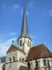 Auxonne - Clocher tors de l'église Notre-Dame