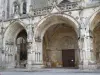 Auxonne - Portals of the Notre-Dame church