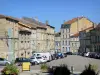 Bar-le-Duc - Fachadas de casas en la ciudad alta