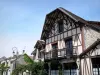 Barbizon - Half-timbered house of the village