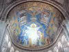 Basílica de Sacré-Cœur - Dentro de la basílica: coro mosaico