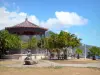 Basse-Terre - Booth at the seaside