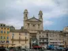 Bastia - Saint-Jean-Baptiste church and period buildings of Terra-Vecchia