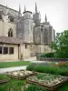Bazas - Jardín del capítulo y de la catedral Saint- Jean -Baptiste
