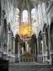 Beaubourg district - Inside the Saint-Merri church: choir