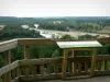 Bec d'Allier panoramic view - Marzy Belvedere overlooking the natural site of the confluence of Rivers Loire and Allier