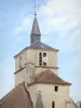 Bèze - Torre de la iglesia de Saint-Rémi