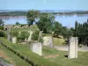 Blaye citadel - View of the Gironde estuary from the Blaye citadel 