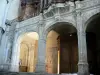 Bordeaux - Interno della Cattedrale di Saint - André : organo rinascimentale loft
