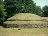 Bougon tumulus - Bougon Neolithic necropolis - megalithic site: tumulus