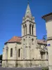 Bourg - Glockenturm der Kirche Saint-Géronce
