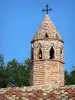 Bresse savoyarde - Cheminée sarrasine de la Grange du Clou (ferme bressane) ; à Saint-Cyr-sur-Menthon