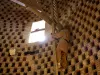 Breteuil castle - Inside the medieval dovecote