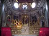 La Brigue - Inside of the Saint-Martin collegiate church