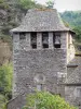 Brousse-le-Château - Bell tower of the Saint-Jacques-le-Majeur church