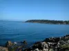 Cabo de Antibes - Vista al mar y el fondo de Cabo de Antibes