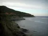 Cabo Córcega - Tierra robusta, roto de la costa este