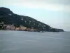 Cabo Córcega - Mar y la costa está la ciudad de Bastia