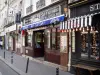 Calle Mouffetard - Restaurantes frentes Rue Mouffetard