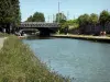 Canal de l'Ourcq - Ponts enjambant le canal