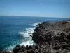 Cap Martin - Les rochers du Cap Martin et la mer