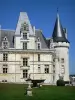 Il castello di La Rochefoucauld - Castello di La Rochefoucauld: Facciata del castello