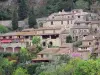 Castelnou - Vista de las casas de la aldea