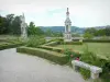 Castillo de Bussy-Rabutin - Jardín francés del castillo
