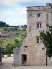 Castillo de Chastellux - Fachada del castillo