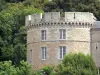 Castillo de Chastellux - Torre del castillo