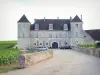 Castillo de Clos de Vougeot - Castillo en el corazón de los viñedos de Côte de Nuits
